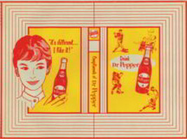 Dr Pepper Book Cover - £5.43 GBP