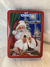 Vintage 1998 100 Years Of Nabisco Goodness Only Oreo Holiday Cookie Tin - £6.39 GBP