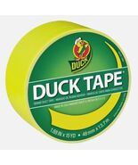 Duck Tape Solid Color Duct Tape, Atomic Yellow, 1.88" x 10 Yards - $10.95