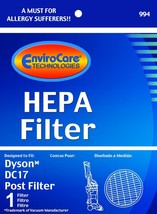 EnviroCare Replacement Premium Vacuum Cleaner HEPA Filter made to fit Dyson DC17 - £15.08 GBP