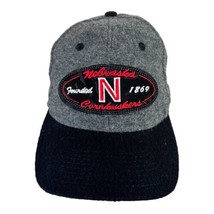 Nebraska Cornhuskers Wool Hat Adjustable Football Go Big Red - £15.58 GBP