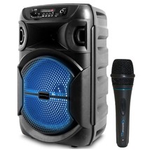 Tpro 1000 W Portable Bluetooth Speaker w/ Woofer &amp; Portable Microphone I... - £51.95 GBP