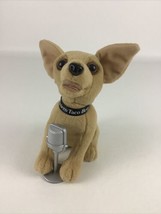 Yo Quiero Taco Bell Chihuahua Puppy Dog Plush Stuffed Animal Toy Microphone - $14.80