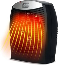 BLACK+DECKER Indoor Space Heater, Infrared Heater with E-Save Function, 1500W - $30.00