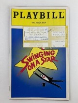 1995 Playbill The Music Box Johnny Burke, Joe Bushkin in Swinging On A Star - $18.95
