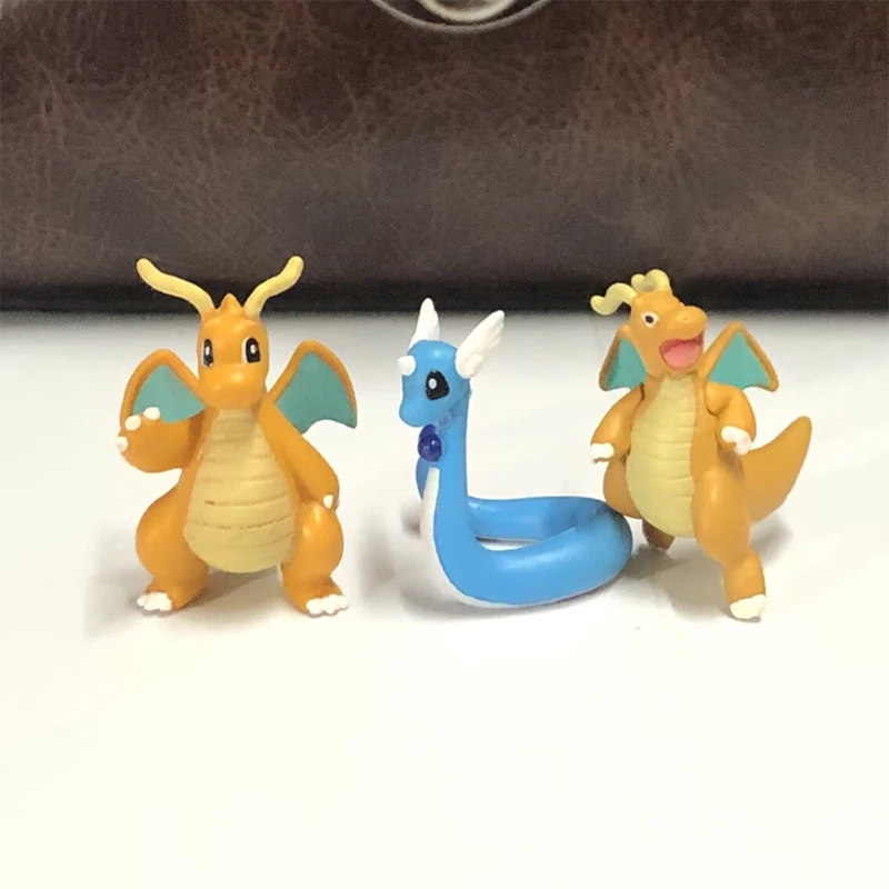 Pokemon Genuine CANDY TOY Dragon Type Dragonair Dragonite Cute Action Figure - £16.72 GBP+