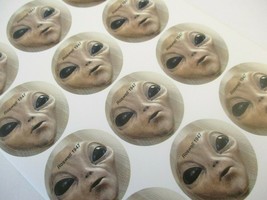 Roswell 1947 Alien Stickers Set Of 12 Collectibles #5 - £7.02 GBP