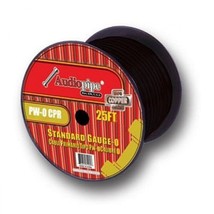Audiopipe Power Cable 0-Gauge 25 Foot Spool - Black - $140.71 CAD