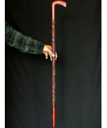 Wooden handmade walking stick with antique design sold by Global Nautical - £36.03 GBP