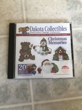 Dakota Collectibles 20 Embroidery Designs Christmas Memories CD 970310 - $18.58
