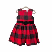 Carter's Sleeveless Buffalo Plaid Dress Size 18 Months - $17.82