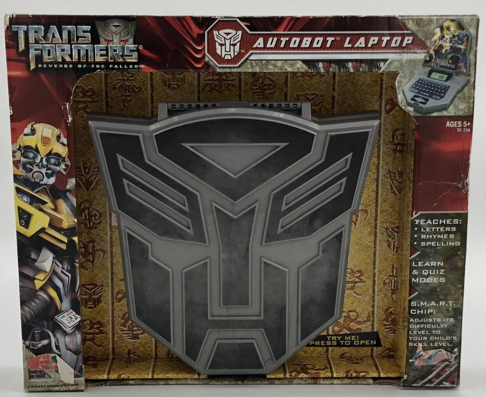 Optimus Prime Voiced Autobot Laptop Transformers Revenge Of The Fallen  Hasbro - $53.16