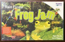 Rain Forest Frog Jam Board Game Discovery Channel Animals Nature 100% Co... - $44.10