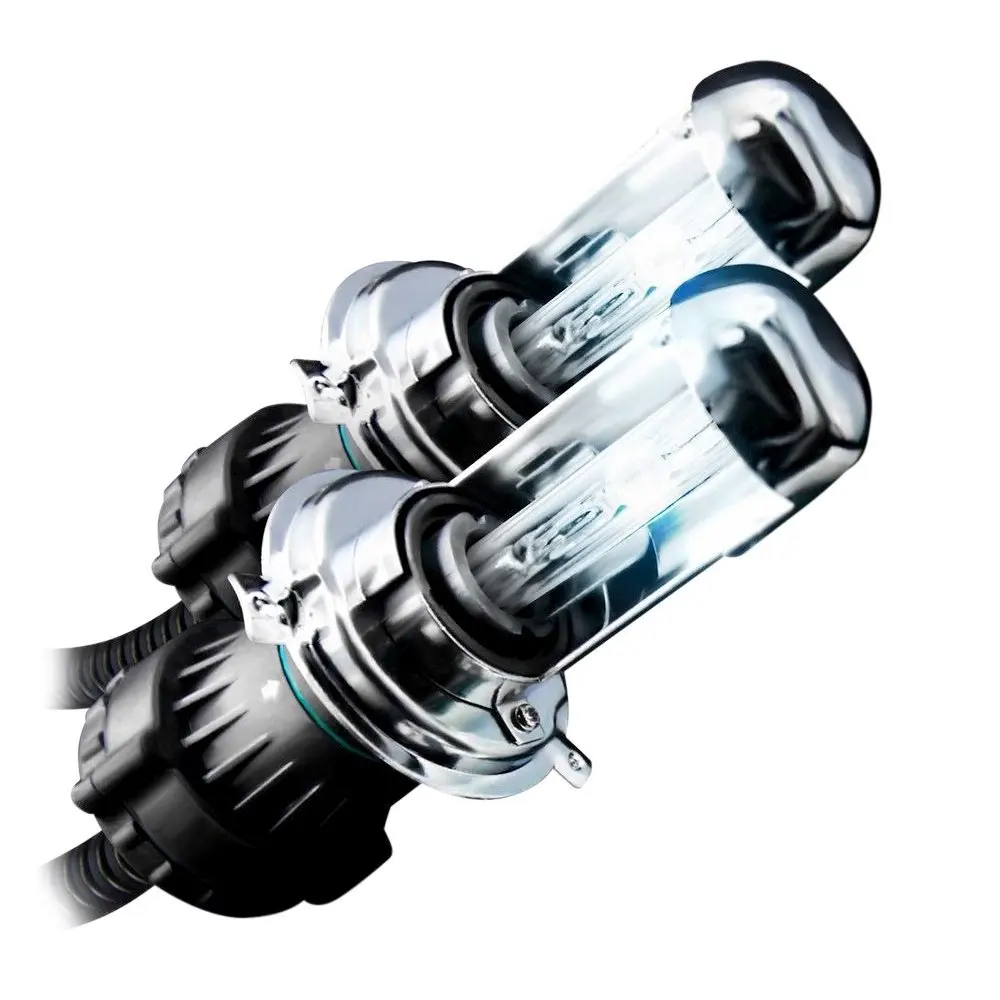 2pcs bi xenon H4 lamp HID Car Headlight Replacement Bulbs H4-3 BiXenon Hi/Lo - £19.72 GBP