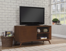 Melbourne 3 Drawers &amp; 1 Door Small TV Stand, Walnut - $925.00