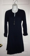 NWT LILLY PULITZER TRUE NAVY LONG SLEEVED ESSIE DRESS L - $1,026.21 MXN