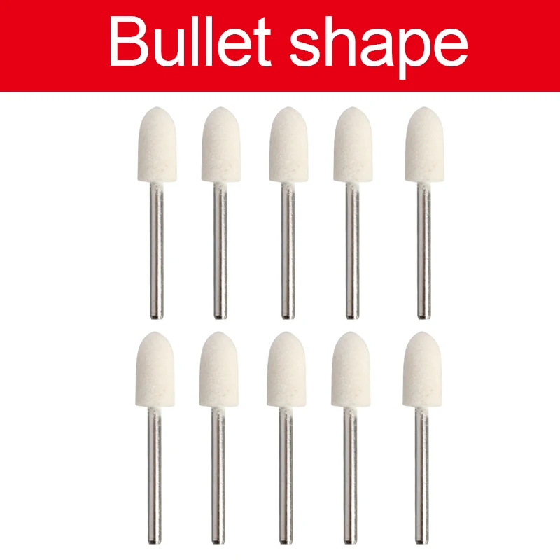 10Pcs  Felt Mounted Polishing Buffing Wheel Grinding Head Felt for Polis... - €74,57 EUR