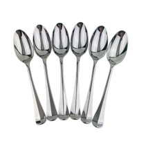 Lenox Williamsburg Royal Scroll Teaspoon Set of 6 Stainless 18/8 Korea S... - $118.70