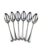 Lenox Williamsburg Royal Scroll Teaspoon Set of 6 Stainless 18/8 Korea S... - $162.34 CAD