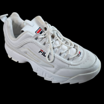 Fila Disruptor II Platform White Lace Up Low Top Sneaker Shoes Womens Si... - £31.64 GBP