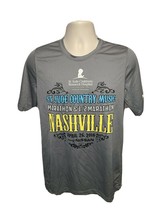 2014 St Jude Country Music Nashville Marathon &amp; Half Mens Medium Gray Je... - £14.12 GBP