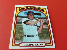 1972 TOPPS#263 Felipe Alou Yankee Baseball Nm / Mint Or Better !! - $119.99
