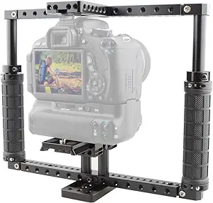 Battery Grip Camera Cage Adjustable With Quick Release Baseplate - 1772 - $212.99