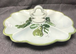 Mid Century Modern Los Angeles California Potteries Company White Platter Server - £35.61 GBP