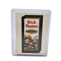 VINTAGE TOPPS 1970&#39;s WACKY PACKAGES STICKER DITCH MASTERS CHEAP CIGARS - $11.40