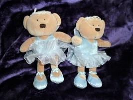 TY FAIRYDUST - beanie babies Ballerina Bear 8.5&quot;H Lot 2 - $9.89