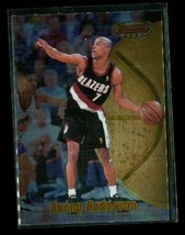 1997-98 Topps Bowmans Best Chrome Basketball Card #85 Kenny Anderson Blazers - £3.88 GBP