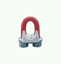 CROSBY G-450 1010195 Red V Bolt Forged Wire Rope Clip 3/4 - £11.93 GBP
