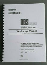 Aston Martin Dbs Saloon Workshop Repair Manual Reprinted A4 Comb Bound DBS5000 - £55.50 GBP