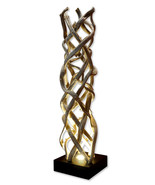 Wood Floor Lamp Driftwood 120cm Vine Wood Lamp LED Spot Root Light - $5,237.72 MXN