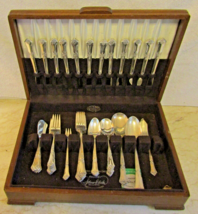 Stately State House Sterling Silver Flatware Service Set 71 Pieces with Chest - £2,380.65 GBP