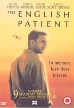 The English Patient DVD (2001) Ralph Fiennes, Minghella (DIR) Cert 15 Pre-Owned  - £13.90 GBP
