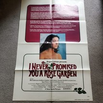 I Never Promised You a Rose Garden 1977 Original Vintage Movie Poster On... - $24.74