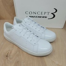 Skechers Womens Sneakers Sz 10 M Concept 3 Next Big Shine White Shoes 112006 - £27.58 GBP