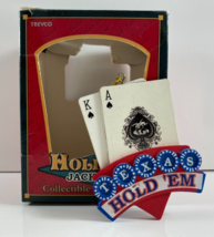 The Holiday Jackpot Collectible Christmas Tree Ornament TEXAS HOLD EM - £11.93 GBP