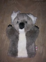 Dinki Di Koala Bear Plush Hand Puppet 10&quot; Aussie Australia Gray White Ag... - £20.52 GBP