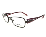Koali Eyeglasses Frames 7593S MP040 Brown Red Rectangular Full Rim 48-16... - $93.42