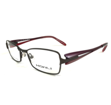 Koali Eyeglasses Frames 7593S MP040 Brown Red Rectangular Full Rim 48-16... - £73.46 GBP