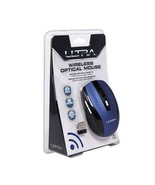 ULTRA Wireless Optical Mouse - 2.4GHz, 6 Button, Nano Receiver, Blue - U... - $9.95