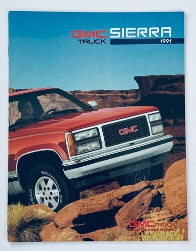 1991 GMC Truck Sierra Dealer Showroom Sales Brochure Guide Catalog - $9.45