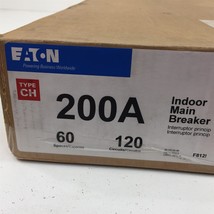 Eaton CH60BPN200N Indoor Main Breaker Loadcenter 200A 60SP 120C 1PH 3W 1... - £1,082.99 GBP