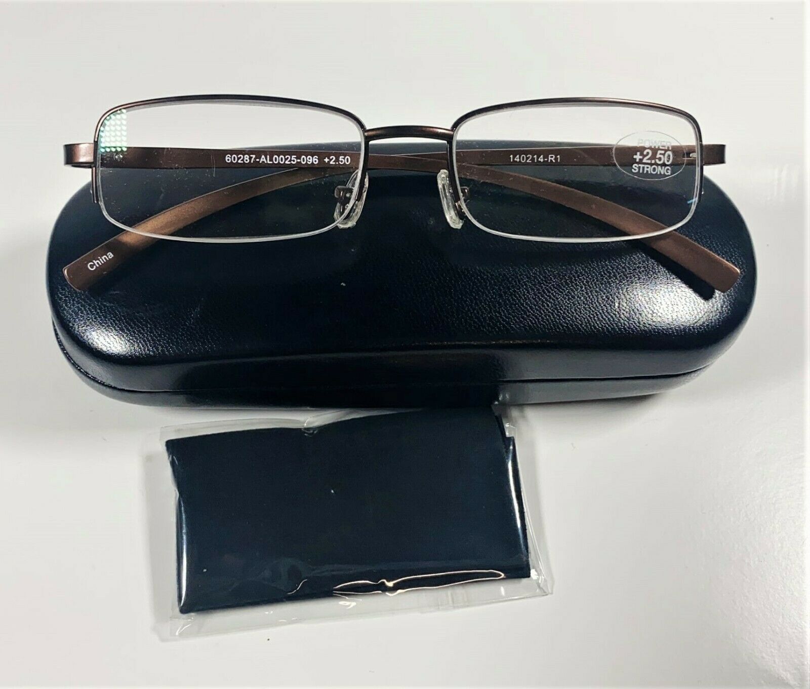 Icon Aluminium alloy mixture Reading Glasses + 2.50, Brown-
show origina... - $7.76