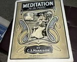 vintage sheet music 1800’s Meditation - $4.70