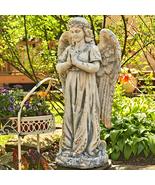 Zaer Ltd. Large Magnesium Angel Statues (Outdoor Safe) (36T Praying Ang... - £297.22 GBP
