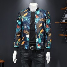 2022 Fall New Men&#39;s  Printed Jacket Vintage Clic Fashion Designer Bomber Jackets - £110.17 GBP