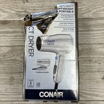 Conair 1875W Folding Compact Hair Blow Dryer Small Mini Travel Size Dual... - $35.54